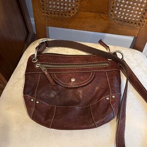 Fossil Brown Leather Women's Bag